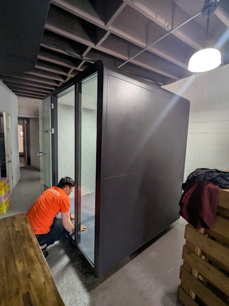 WorkHenge pod installation
