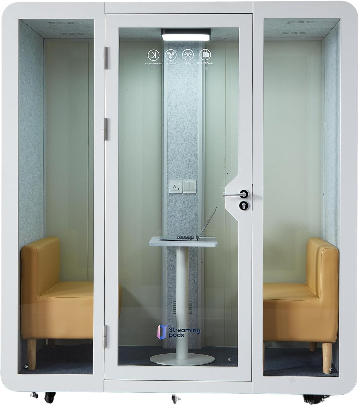 Double Office Sound Pod – 2 Person