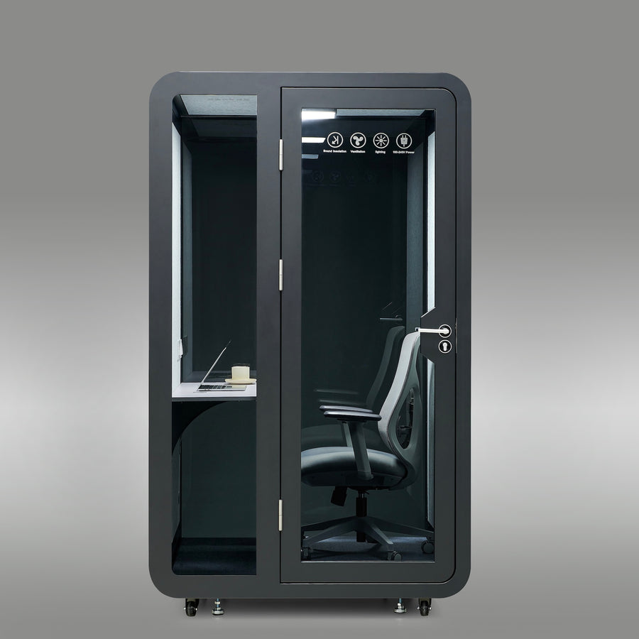 Tall Office Sound Pod – Large Single Person
